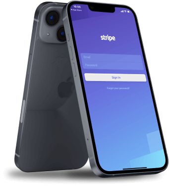 Stripe Phone Screen